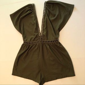 Olive romper